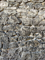 Texture of old stone wall. Grunge texture. 