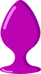 sex toys doodle icon, vector illustration, on a white background