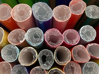 close up of coins