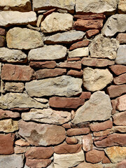 Texture of old stone wall. Grunge texture. 