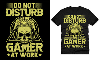 Do Not disturb gamer at work