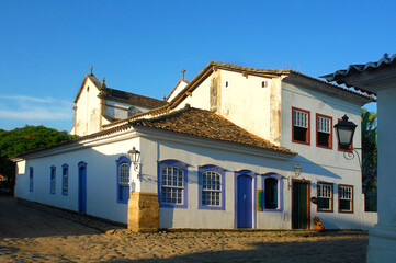 Paraty or Parati - well preserved Portuguese colonial and Brazilian Imperial city  located on the Costa Verde.