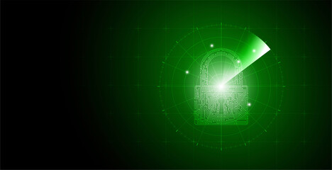 protezione dati, radar, scanner, satellite, target