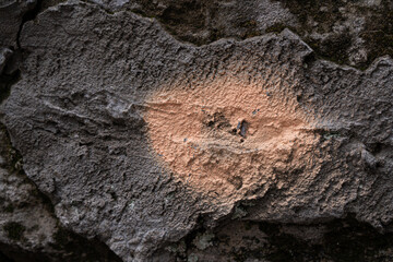 Abstract stone wall background