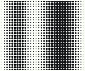 Horizontal lines. Design halftone element. Vector illustration. Line halftone pattern with gradient effect. Template for backgrounds and stylized textures.