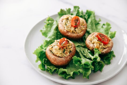 stuffed mushrooms