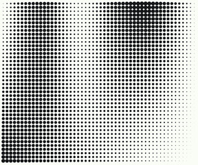 Horizontal lines. Design halftone element. Vector illustration. Line halftone pattern with gradient effect. Template for backgrounds and stylized textures.