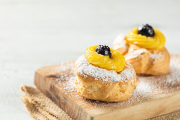 Zeppole di san giuseppe e festa del papà