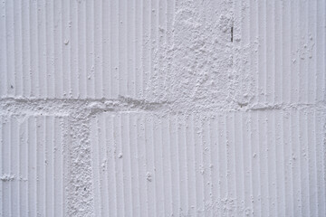 Abstract white wall background