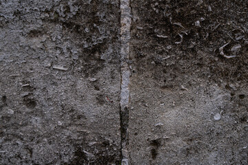 Abstract background white wall in cracks
