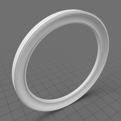 Round picture frame