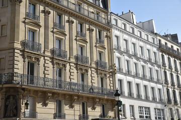 Immeubles à Paris, France