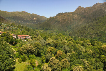 Fototapeta premium Paisagem no Parque Nacional da Peneda Gerês