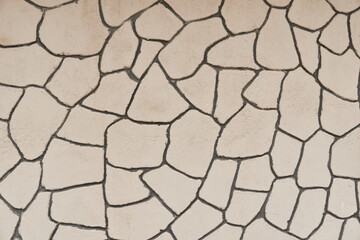 Old wall stone texture. Mosaic stone background