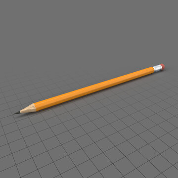 Pencil with eraser 2