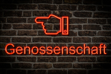Leuchtreklame Genossenschaft