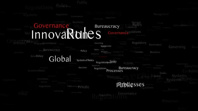 GOVERNANCE Keywords Animation, Background, Loop, 4k

