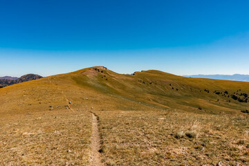 Hiking in complete solitude, Montana