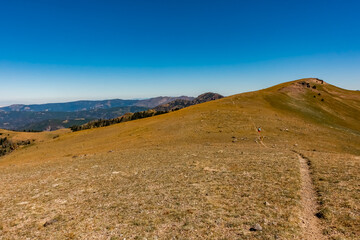 Hiking in complete solitude, Montana