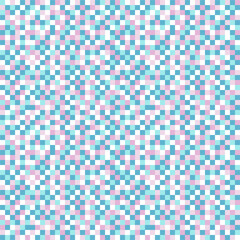 Vector illustration consisting of colorful squares tiles.