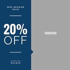 
Banner for Ads, Coupon code , Sale banner, Offer banner