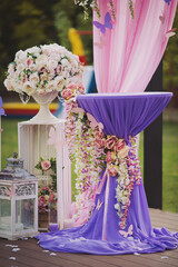 Flower wedding decoration