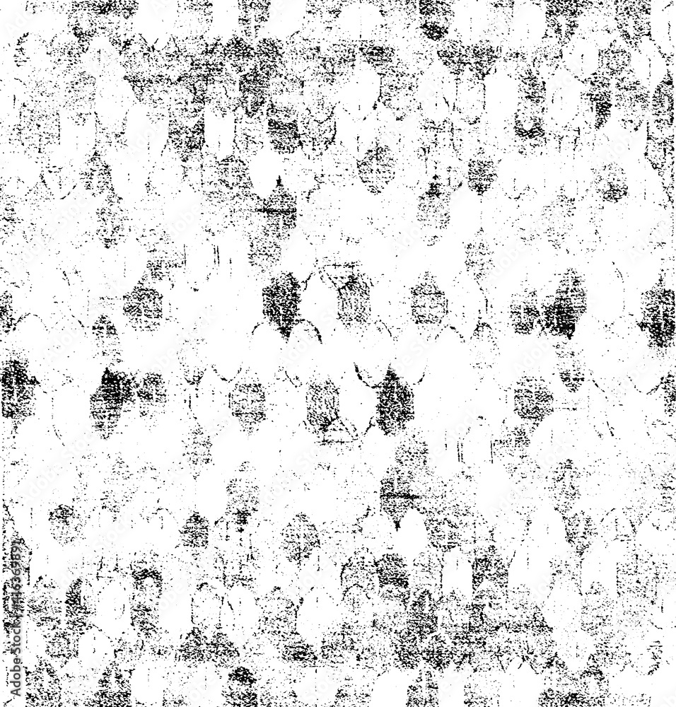 Poster rough black and white texture vector. distressed overlay texture. grunge background. abstract textur