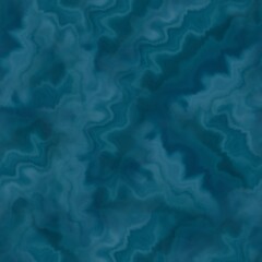 Soft aegean teal blue blur stripe texture background. Seamless liquid flow watercolor stripe effect. Wavy wet wash variegated fluid blend pattern for water turquoise sea, ocean, nautical backdrop. 