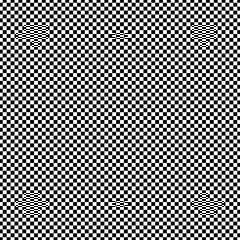 Very Small Squared in a Black and White Checker Pattern