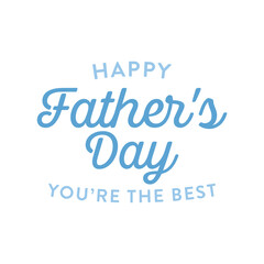 Happy Father's Day Appreciation Vector Text, Father's Day Background, Father's Day Banner, Banner Background for Posters, Flyers, Marketing, Greeting Cards