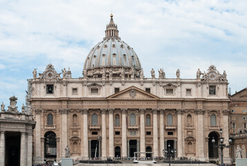 Fototapeta na wymiar Nice view of Vatican building