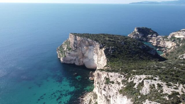 White cliffs Sella del diavolo