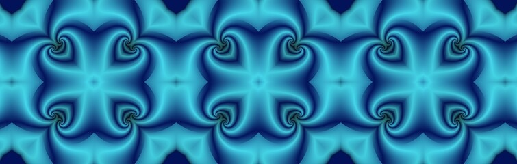 Blue Seamless Repeating Pattern Tile