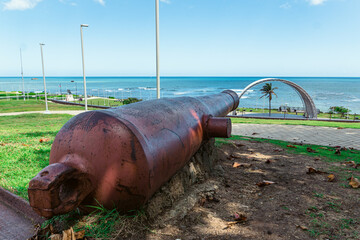 fortress on the square in the Dominican Republic