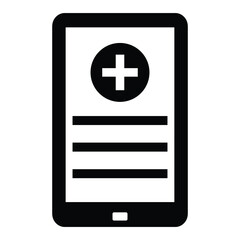 Obraz premium medical customer care icon