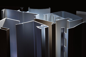 Aluminum profile for window, door, bathroom box