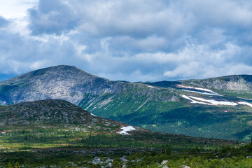 Vast landscape view from the Swedish highlands