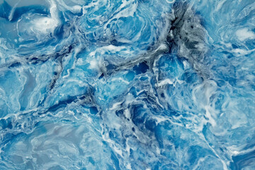 Obraz na płótnie Canvas blue ice texture