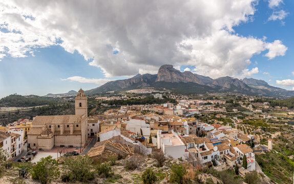 Polop, Village, Alicante, Spain
