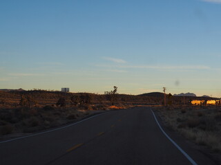 Mojave Desert at Sunset Drive