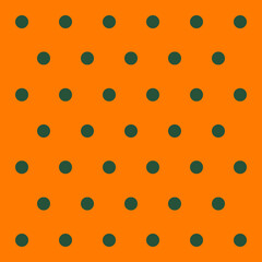 St. Patricks day pattern polka dots