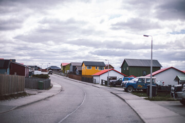 houses on the beach