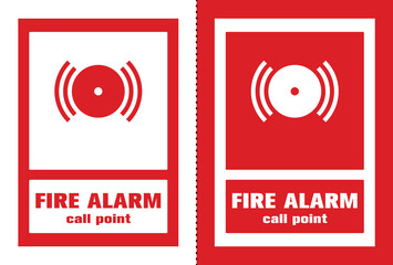 Fire Safety Symbol Sign, Vector Illustration, Label .EPS 10.