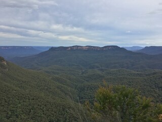 landscape with clouds
