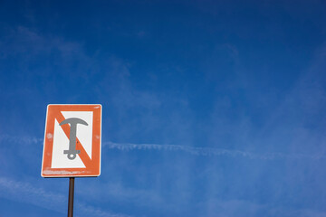 Do not anchor a sea mark