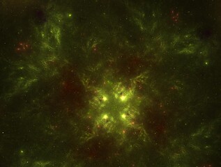 Imaginatory fractal background Image