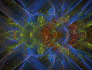 Imaginatory fractal background Image