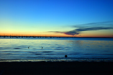 Bayside sunset