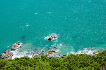 view of a island