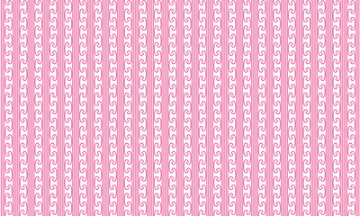 日本の伝統文様　鐶繋ぎ　背景素材　ピンク